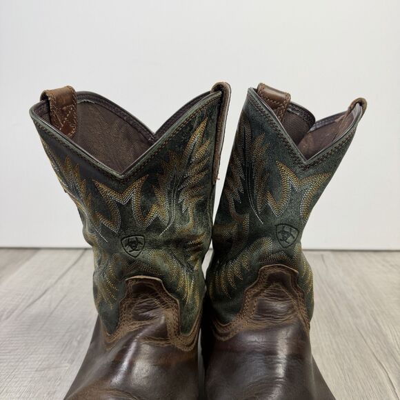 Mens ARIAT Groundbreaker Wide Square Toe Steel Toe Work Boot 10.5 EE A main image 9